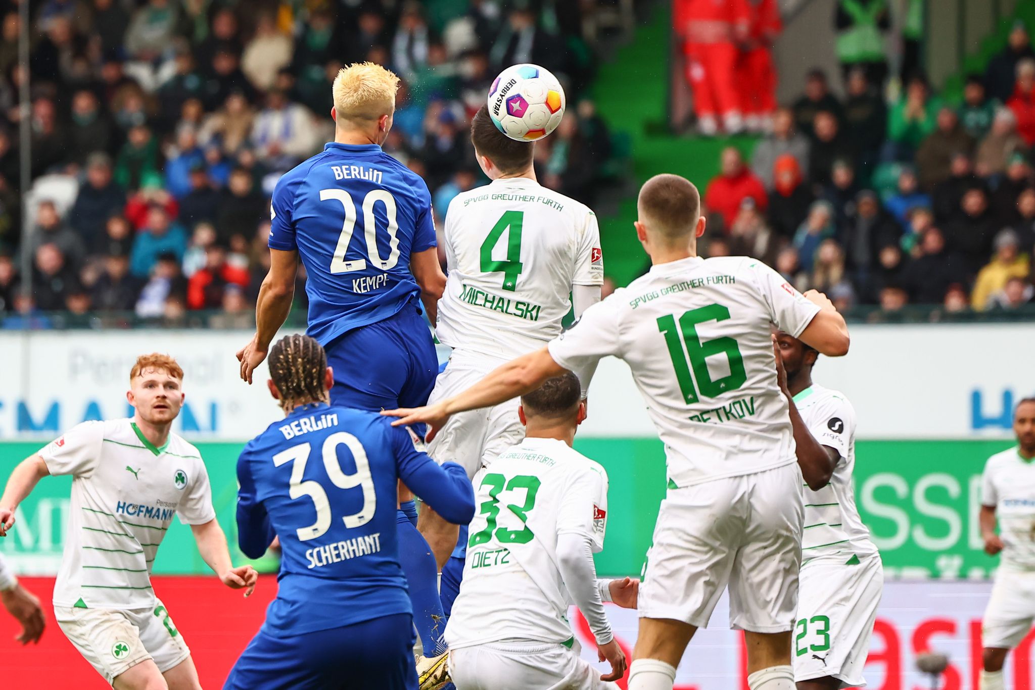 Rückschlag für Greuther Fürth – Herthas Kempf mit Doppelpack