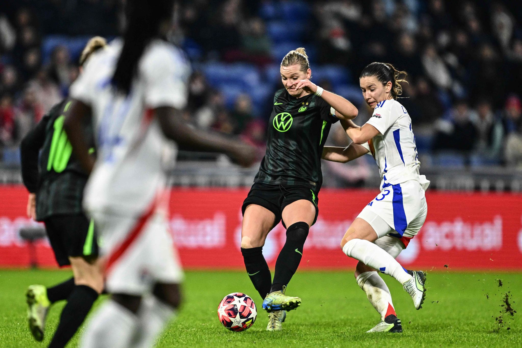 Champions League: Wolfsburg verliert in Lyon