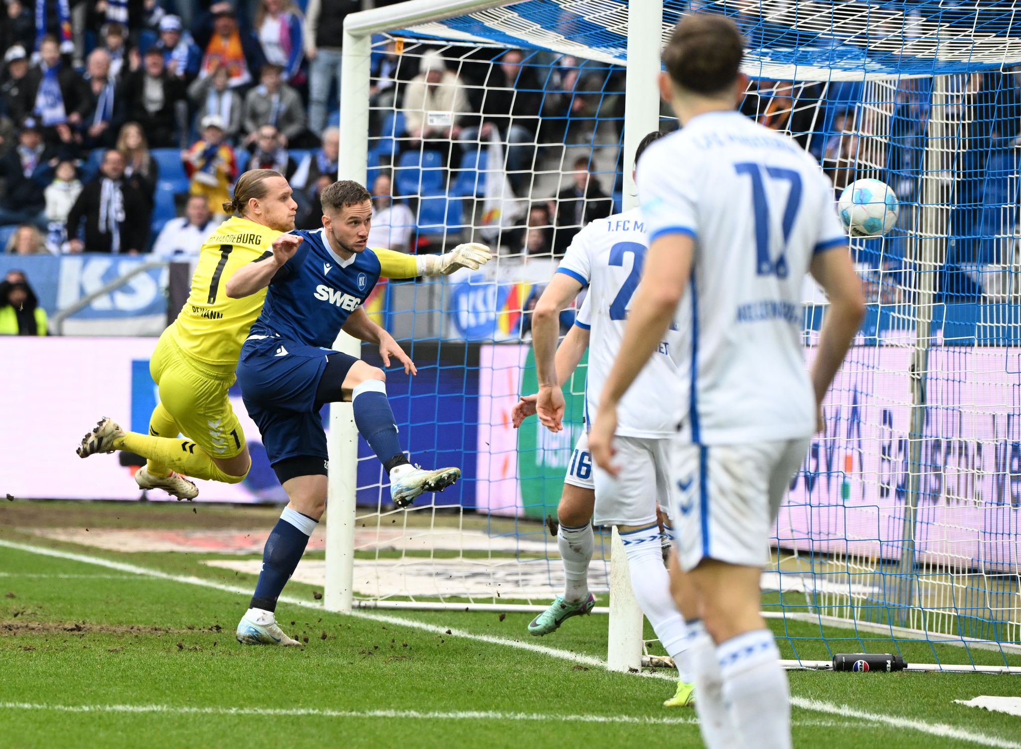 Trotz Führung: Magdeburg kassiert Dämpfer im Aufstiegskampf