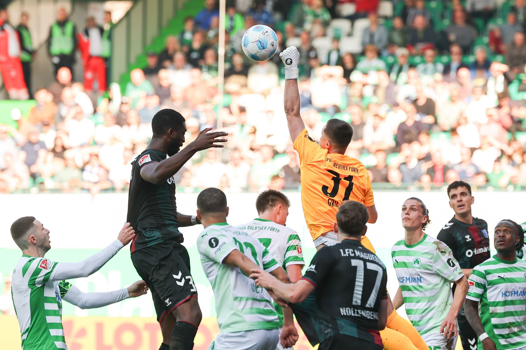 Greuther Fürth bremst Magdeburg im Aufstiegsrennen